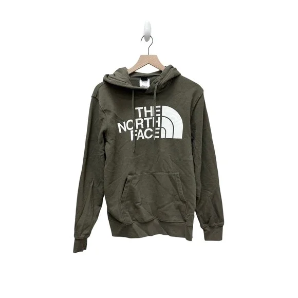 The North Face Olive Green‎ Hoodie Pullover Sweatshirt Mens Size S Small