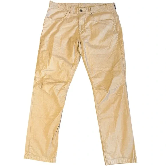 North Face Chino Pants Mens 36x32 Tan Khaki Straight Leg Cotton Blend Stretch