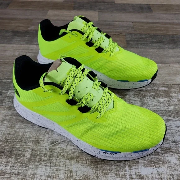 The North Face Vectiv‎ Eminus Mens Shoes Sz 11.5 Running Led Yellow Sneakers