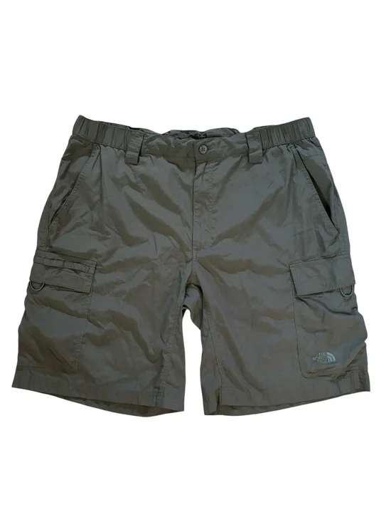 The North Face Green Cargo Hiking Shorts Size XL