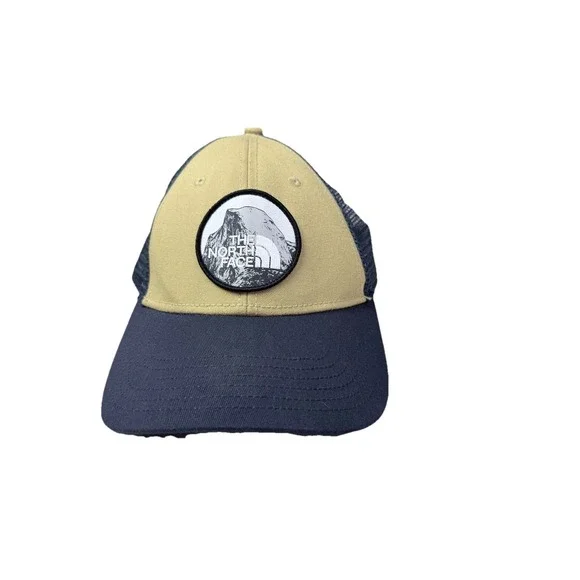 The North Face Mudder Trucker‎ Cap Mountain Graphic Logo Adjustable Snap Back 4d