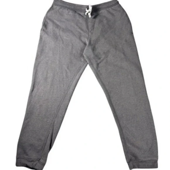 North Face Men's Sweatpants Size Large Grey Athletic‎ Relaxed Fit