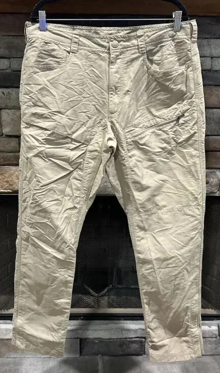 Men’s THE NORTH FACE Khaki Nylon Paramount Trail Pants Size 36 *B9