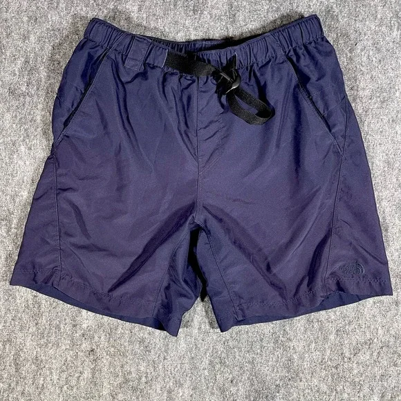 The North Face Shorts Mens Medium Navy Blue Polyester Microfiber 9