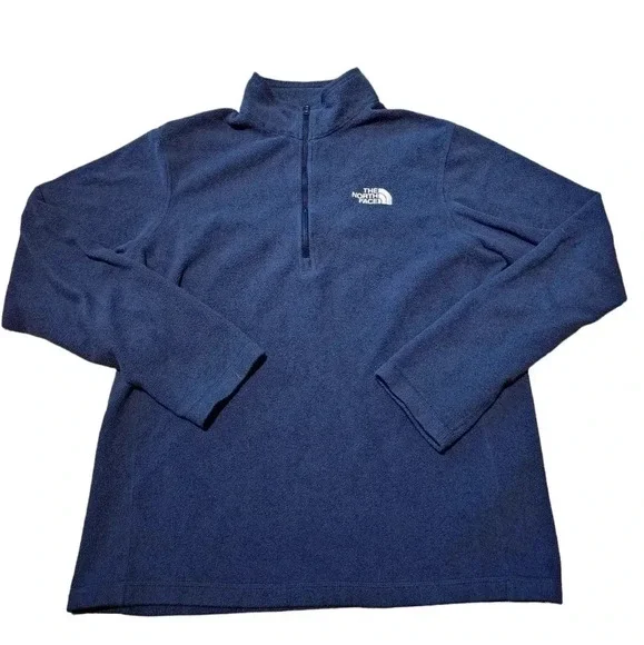 The North Face Fleece Pullover Sweater -‎ Small - Mens - Navy Blue