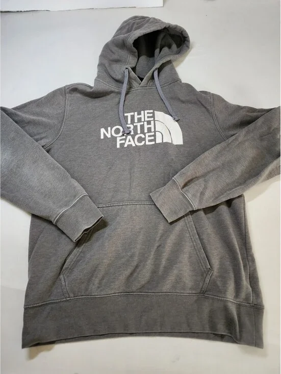 Northface Grey Hoodie Mens Medium Long Sleeve