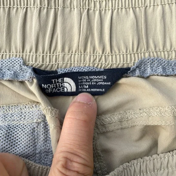 NOT FOR SALE The North Face Belted Shorts Mens Medium Tan Hiking FlashDry Extra