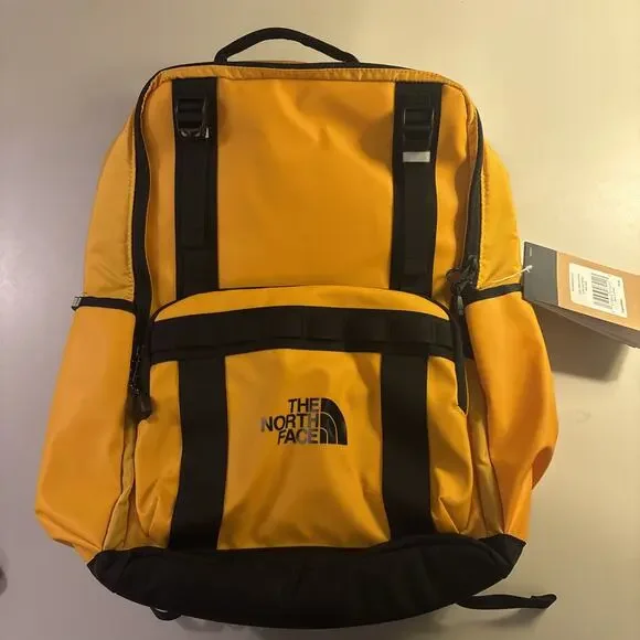 NWT The North Face Base Camp Daypack Backpack (Summit Gold/TNF Black) Brand New!