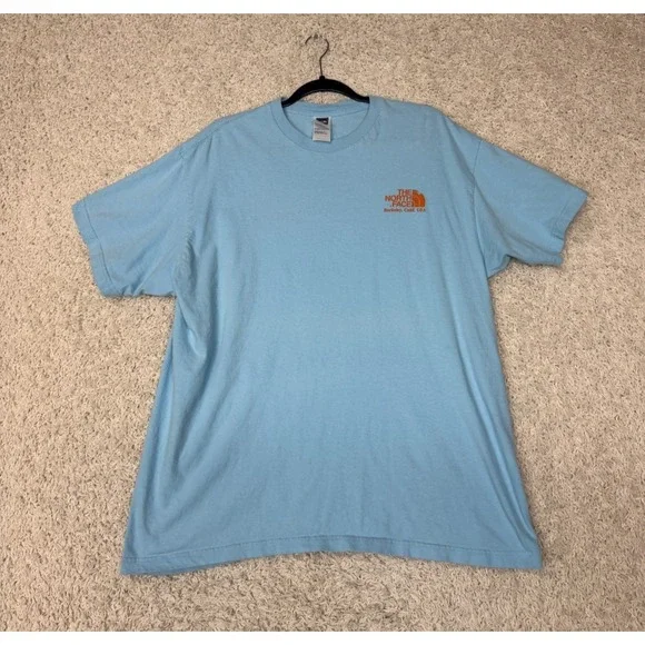 The North Face T Shirt Tee Mens Size XL Blue Outdoor Berkeley California
