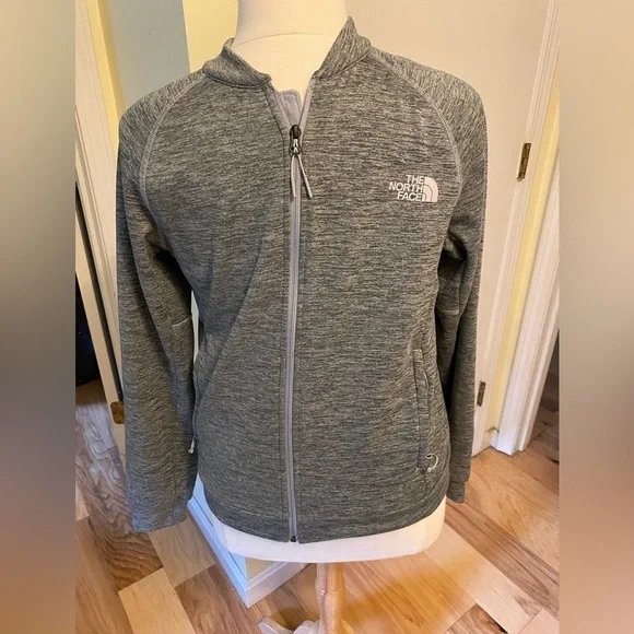 The north face mens full zip fleece jacket medium