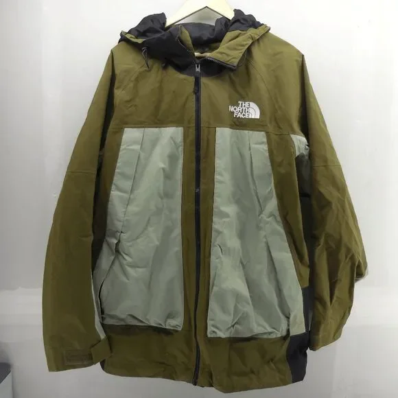 The‎ North Face Balfron Jacket Green Tan Shell Size L BNWT Retail 230 Waterproof