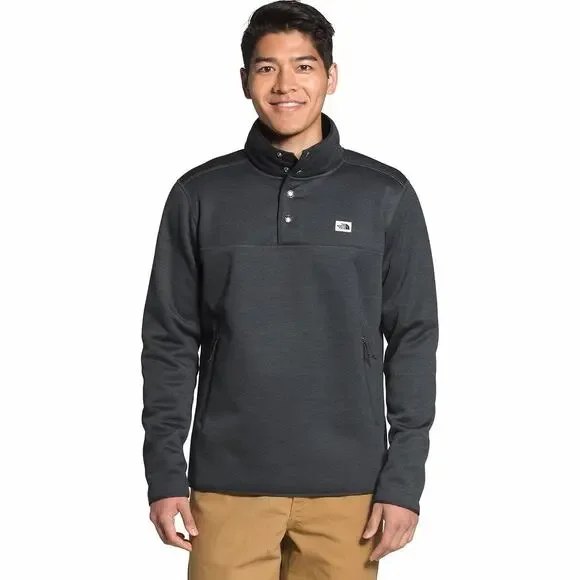 The North Face Sherpa Patrol 1/4 Snap Pullover Sweater Fleece Gray Men’s XXL