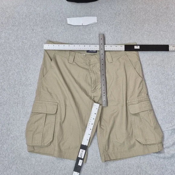 The North Face Men Shorts 36 Khaki Utility Cargo Button 9