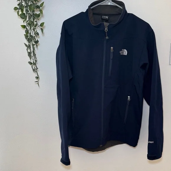 The North Face APEX Men's windbreaker Jacket dark blue