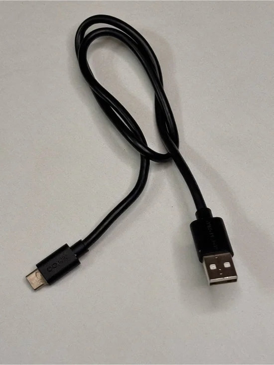 Sony Black USB-A to Micro USB Cable
