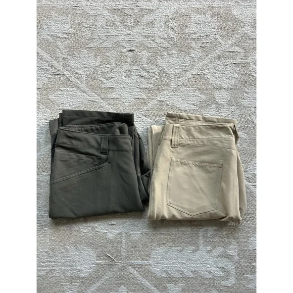 North Face Retrac Tech Cargo Pants 32x32 Casual Outdoors Mens Hiking Green Lot 2