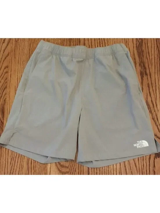 The North Face Men's Light Gray Athletic Shorts Size S