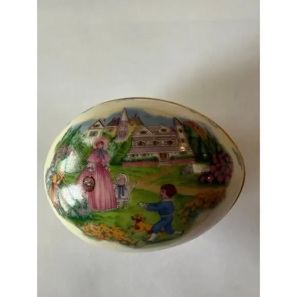 Lenox Annual Easter Egg Box‎ 1986 Collectible Egg