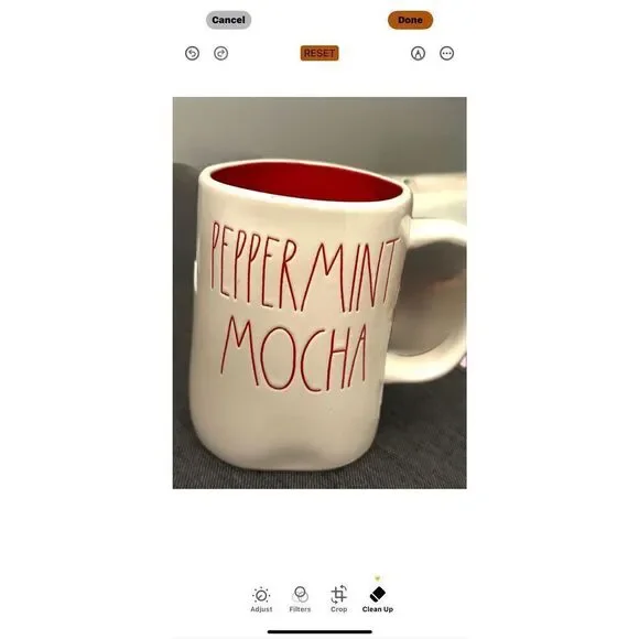 Rae Dunn PEPPERMINT Mocha