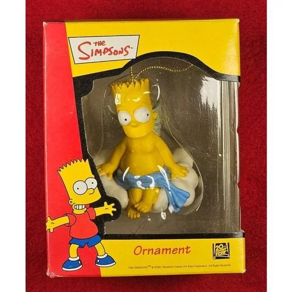 The‎ Simpsons Christmas Ornament - Bart on a cloud - NIB