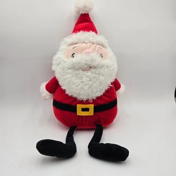 DD Traders Santa Claus Plush Toy Red Green White Christmas‎ Holiday Gift