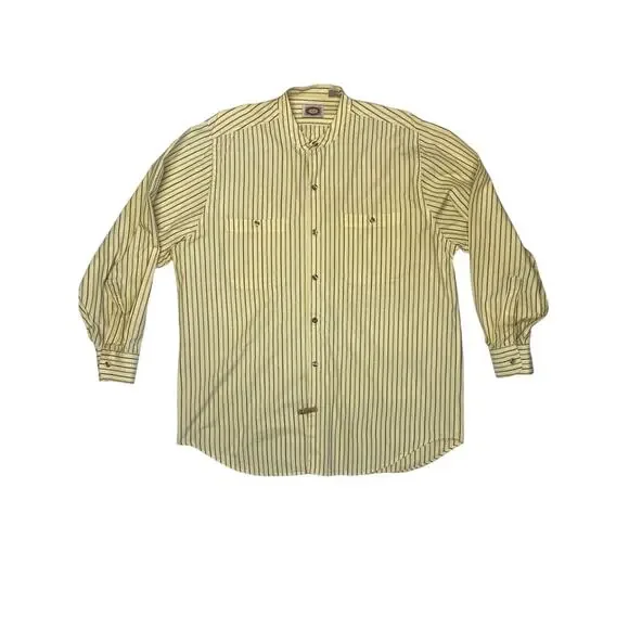 Banana Republic Journeyman Shirt Size Large Vintage 80s 100% Cotton Button Front