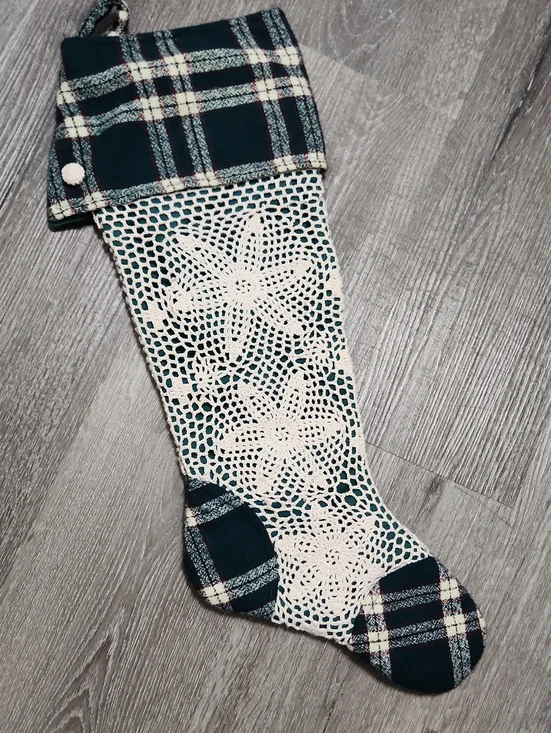 Christmas Handmade  Crochet  Stocking