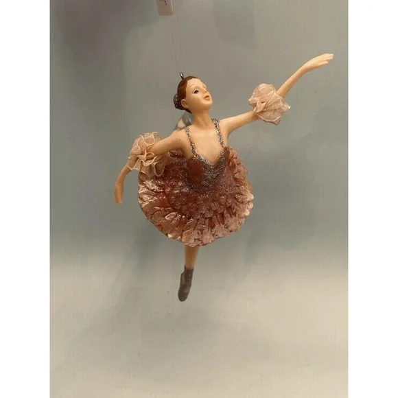 Pink Skirt Feather Woman‎ Ballerina Dancer Doll 7' Christmas Decoration