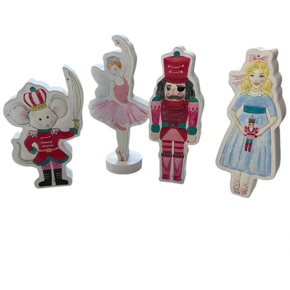 NWOT Burton and Burton Nutcracker Home Decor‎ Set Shelf Sitter