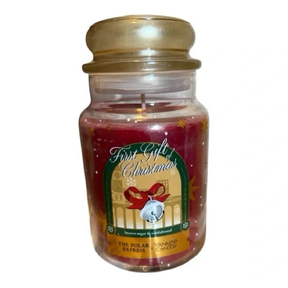 NEW Yankee Candle First Gift of Christmas 22 oz Large Jar Polar Express LE