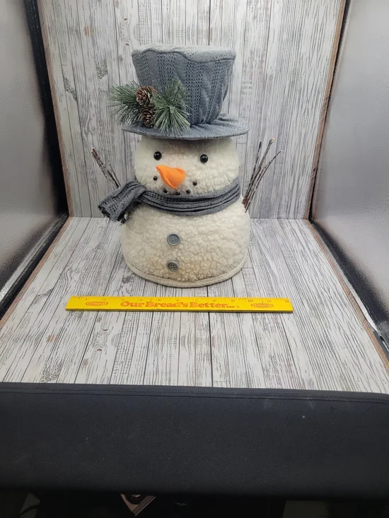Snow Man - Beautiful Christmas Tree Topper/ Centerpiece