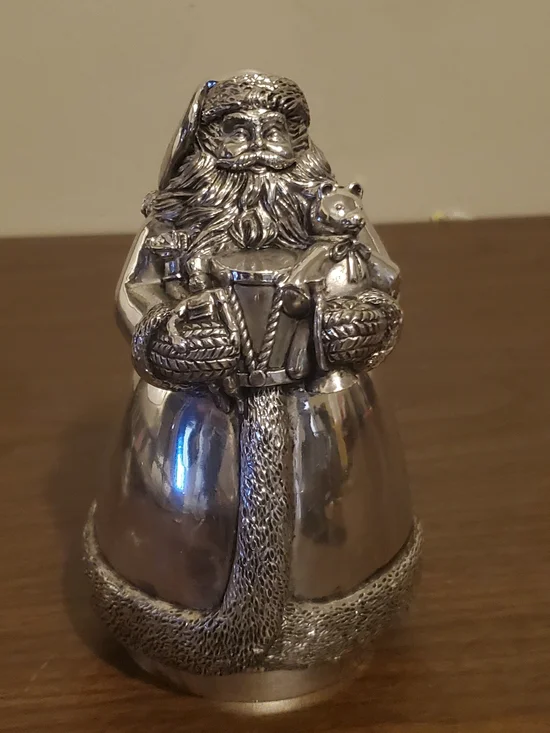 Reed & Barton Revolving musical Santa