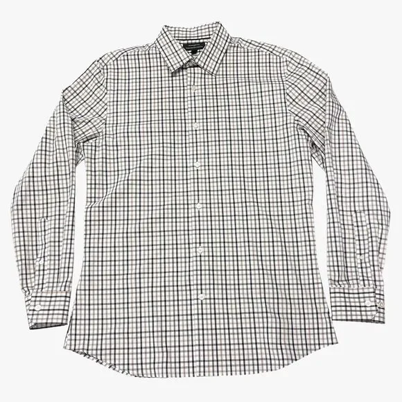 Banana Republic Men's Wrinkle Resistant Athletic Fit Dress Shirt Size Medium
