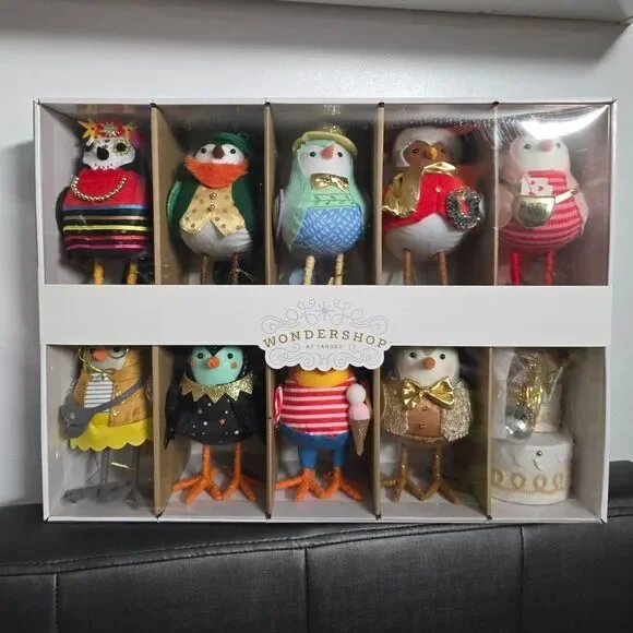 New! 2025 Ltd Edn Target Wondershop Featherly Friends REUNION Anniversary Birds