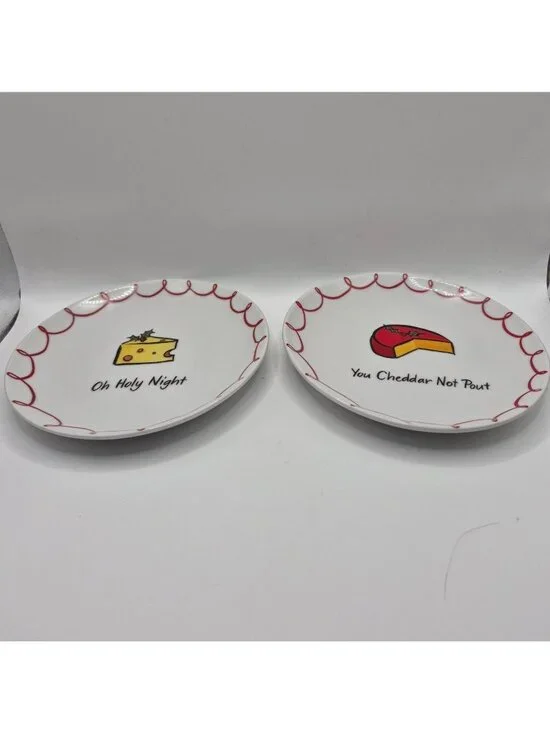 Whimsy Ware Christmas Collection Cheeses of Nazareth Jill Seale 6.5