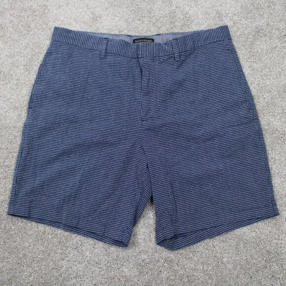 Banana Republic Chino Shorts Men 35 Blue Aiden Club 9