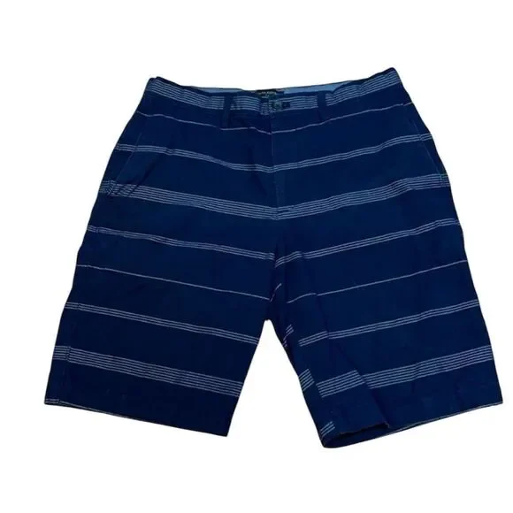 Banana Republic Emerson Short flat front navy