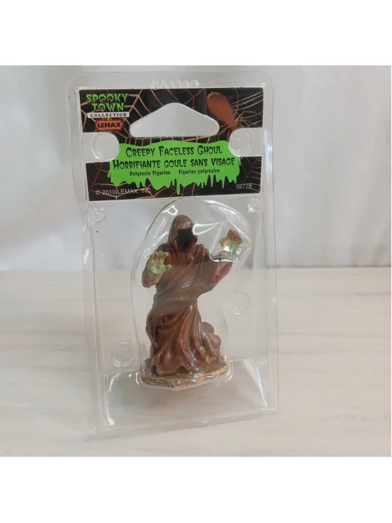 Lemax Spooky Town Creepy Faceless Ghoul Halloween Village 2010 #02778 Sealed