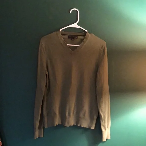 Banana Republic Silk Cashmere V-Neck Sweater S