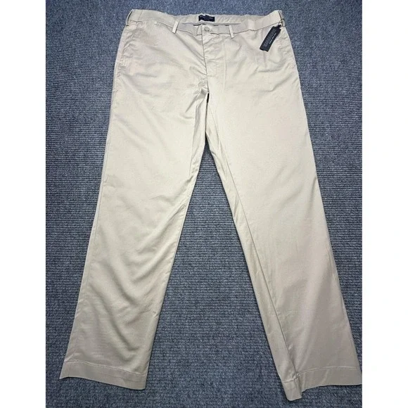 Banana Republic Pants Men 42x34 Khaki Core Temp Chino Slim Fit Stretch Quick Dry