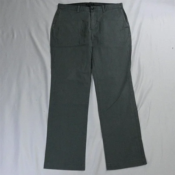 Banana Republic 33 x 32 Blue Aiden Bedford Slim Fit‎ Chino Pants