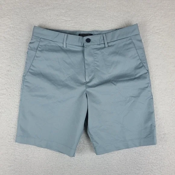Banana Republic Aiden Shorts Mens‎ 33 Light Blue 9