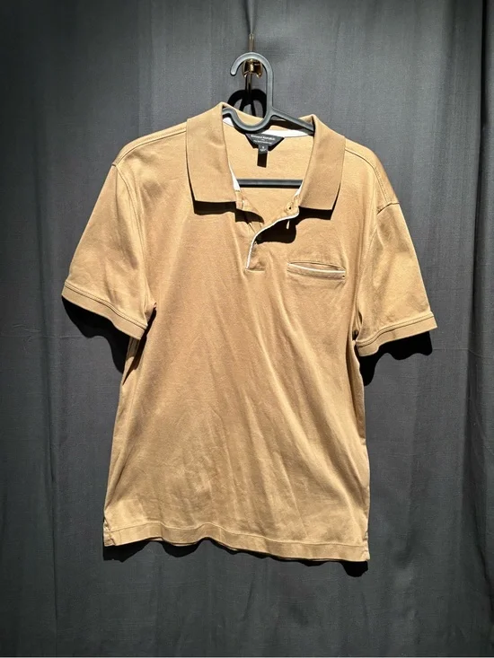 Men's Tan Banana Republic Polo Shirt
