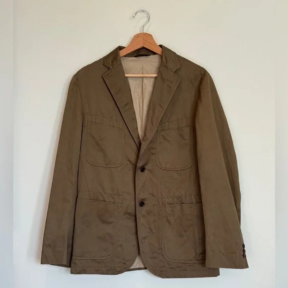 Vintage 2010 Banana Republic Men's Tan Jacket
