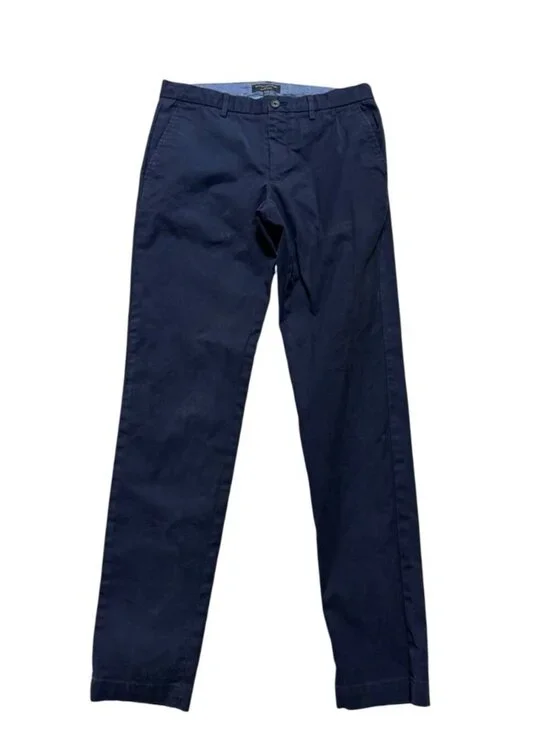 Banana Republic Mason Chino Pants 32x36 Navy Stretch Cotton