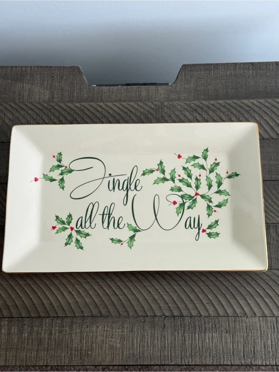 Lenox Holiday Jingle All the Way 14.5