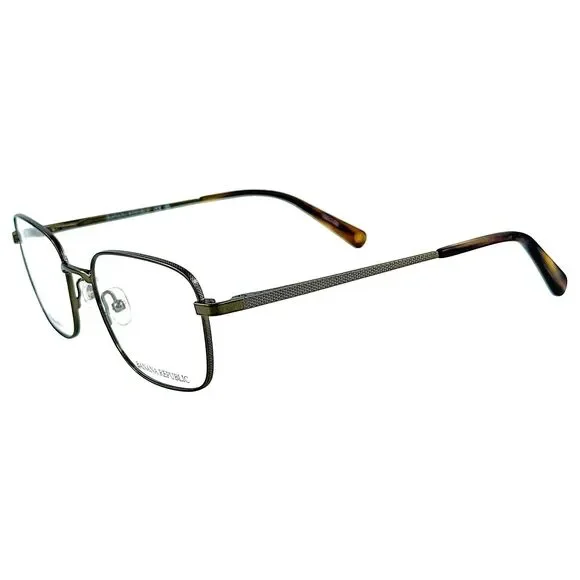 Banana Republic BR118 Mens Metal Eyeglass Frame 0TUI Light Brown 52-19 w Case