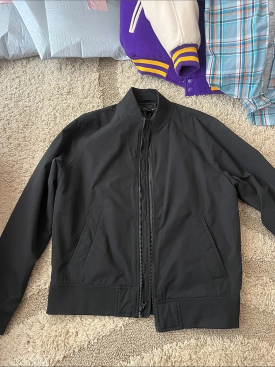 Banana Republic Black Men's Bomber Jacket