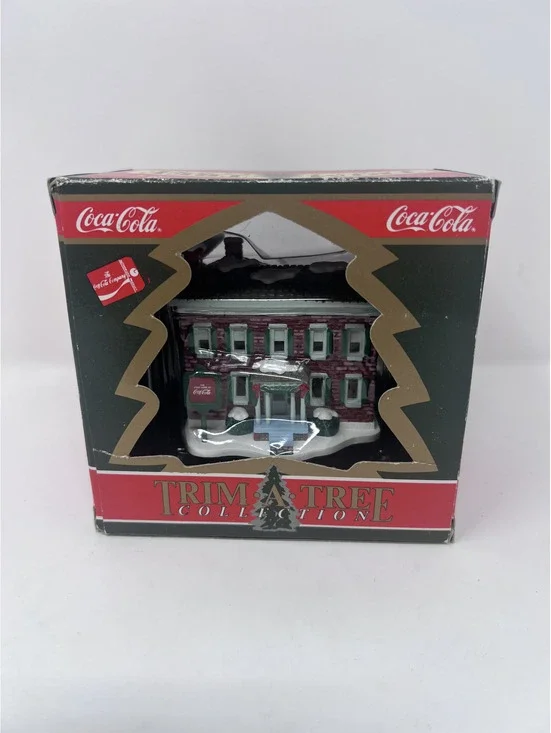 Coca-Cola Trim A Tree Collection Pemberton House Dimensional Ornament