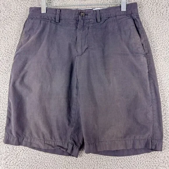 Banana Republic‎ Shorts Mens 30 Gray Chino Golf Business Casual Preppy Outdoor